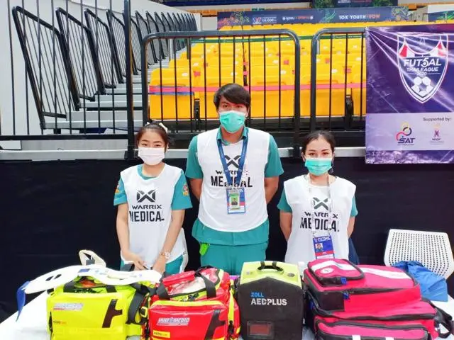 ทีมแพทย์พร้อมอุปกรณ์ — ฐิติกาล Thitikal Ambulance