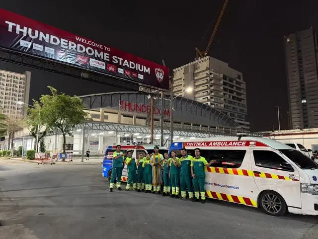 รถพยาบาล Thitikal · Thunderdome Stadium — ฐิติกาล Thitikal Ambulance