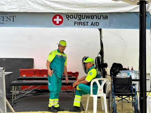 จุดปฐมพยาบาล (First Aid) หน้างาน — ฐิติกาล Thitikal Ambulance